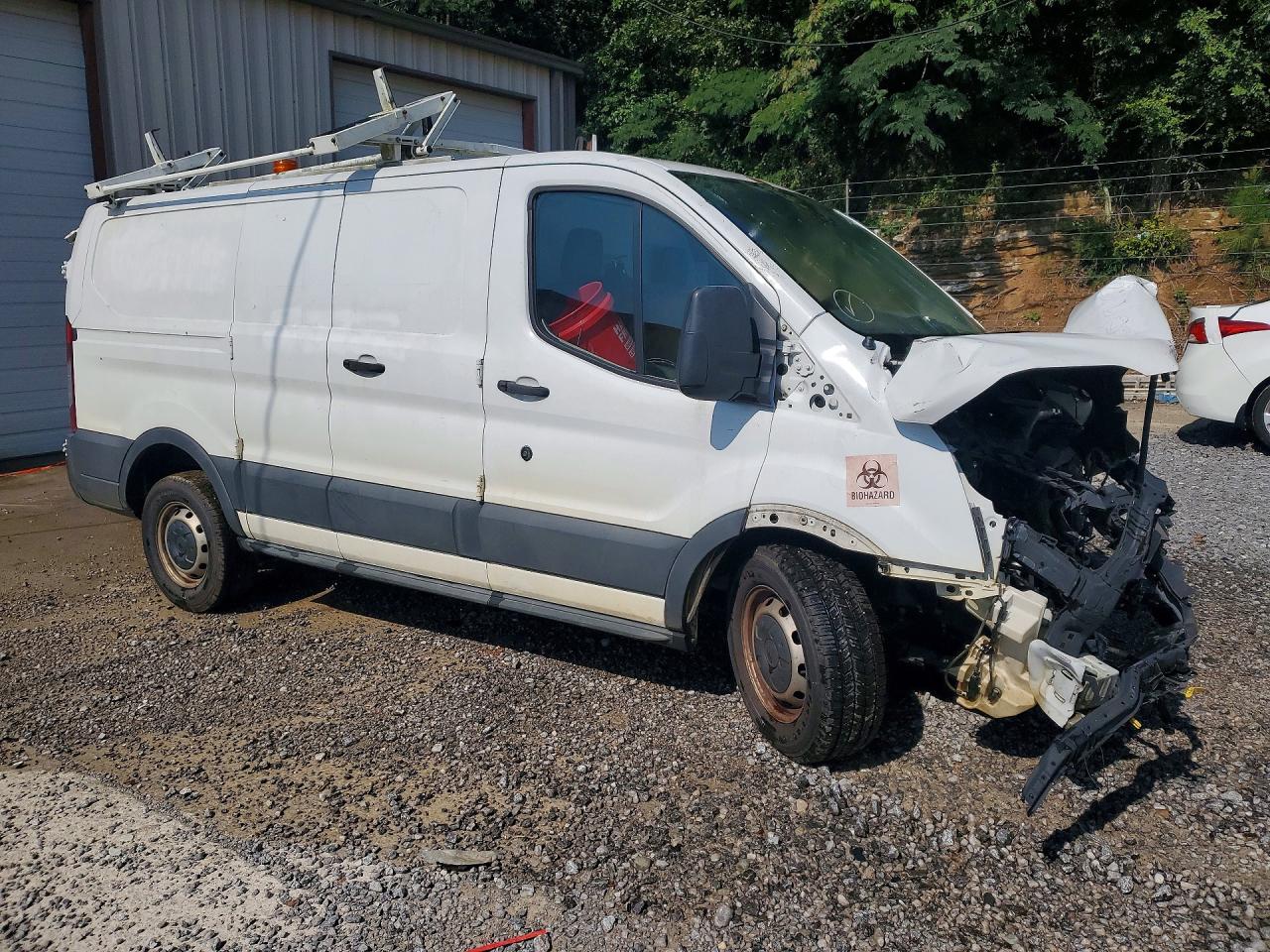 2015 Ford Transit T-150 White vin: 1FTNE1ZM6FKA44696