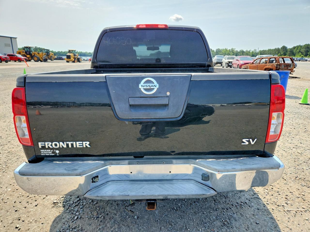2012 Nissan Frontier S Black vin: 1N6AD0ER7CC401030