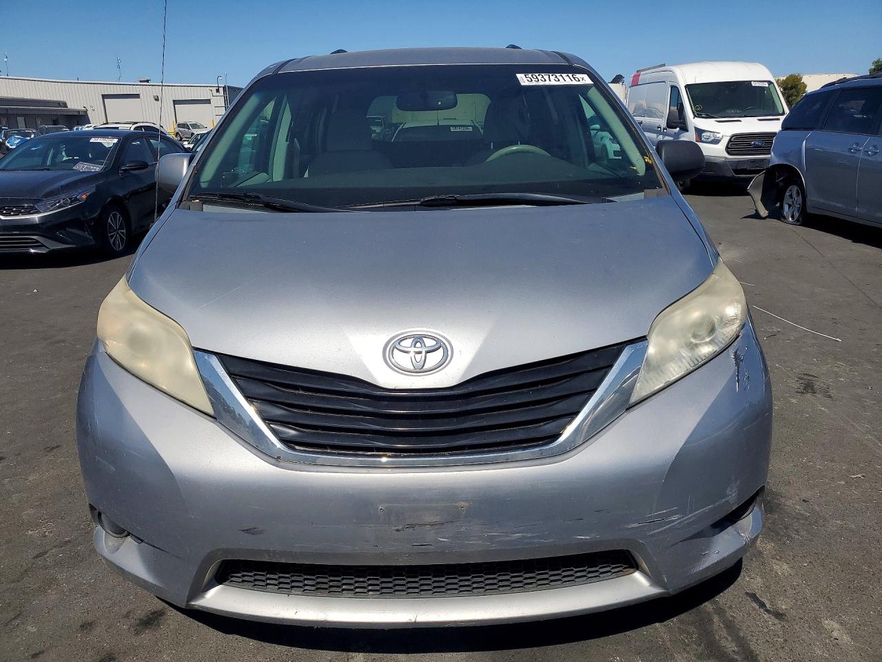 2014 Toyota Sienna Le Silver vin: 5TDJK3DCXES077807
