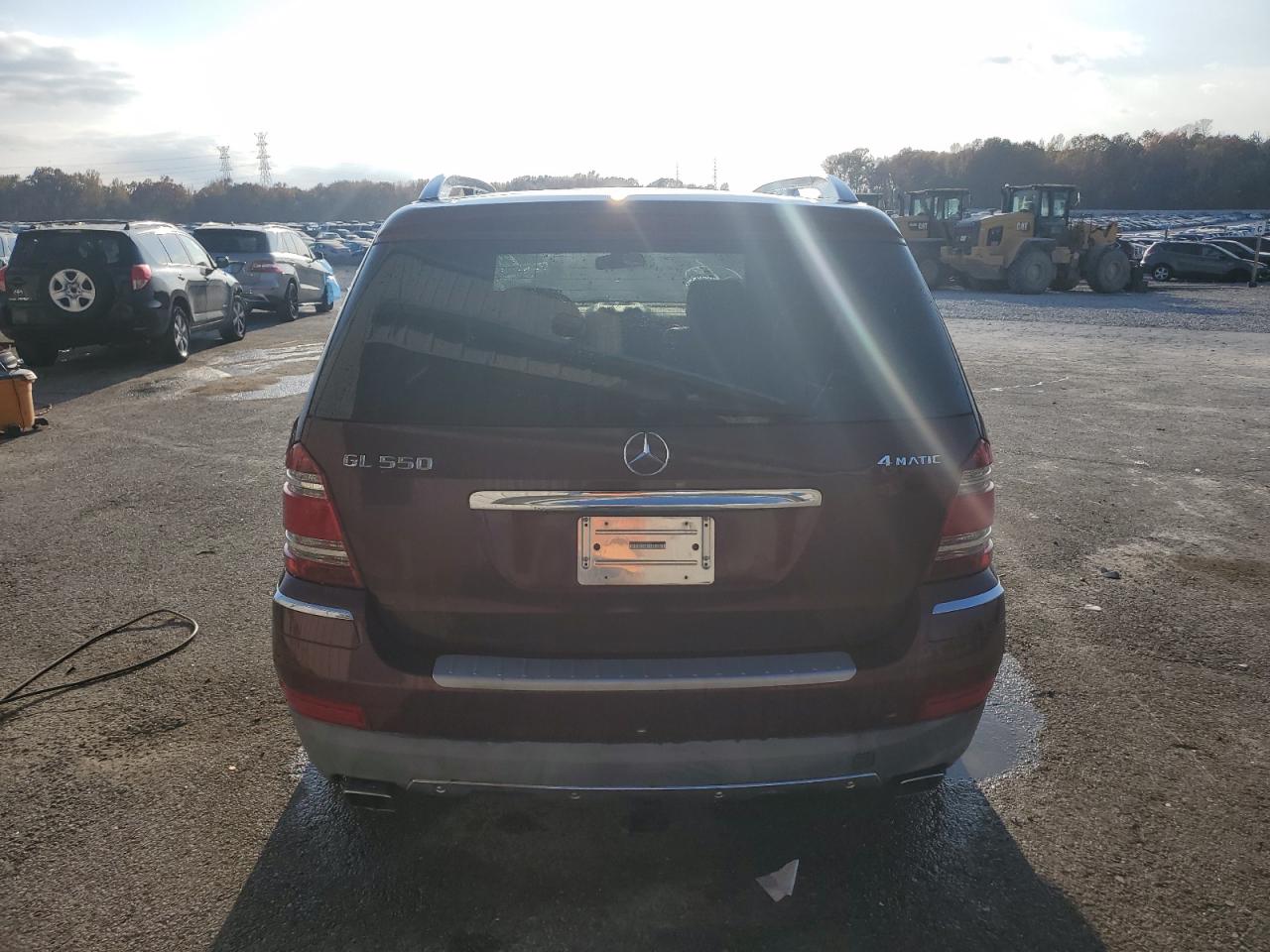 2008 Mercedes-benz Gl 550 4matic Burgundy vin: 4JGBF86E68A330252