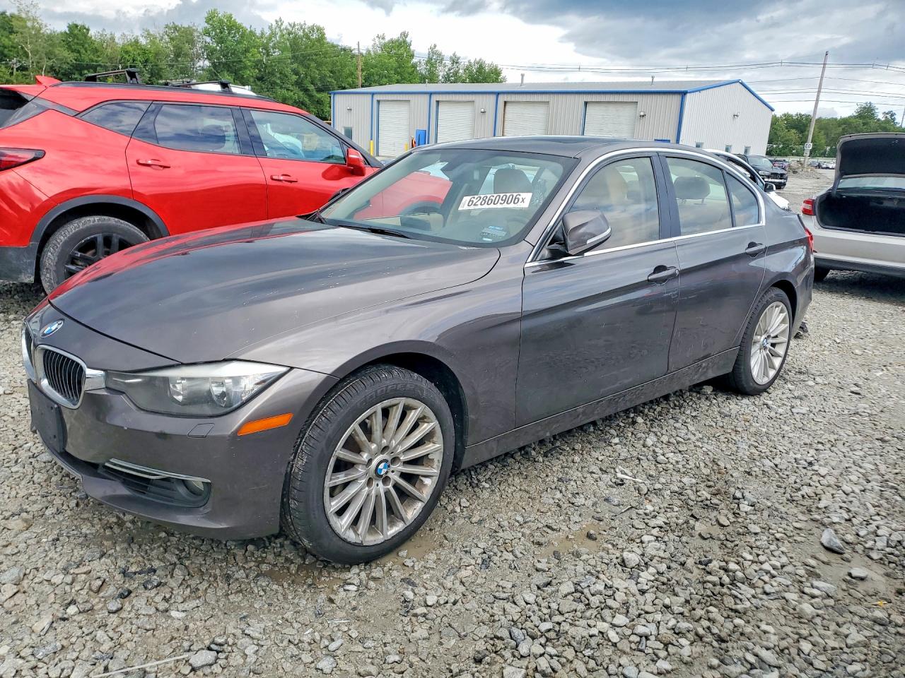 2013 Bmw 328 Xi Brown vin: WBA3B3C54DF530326