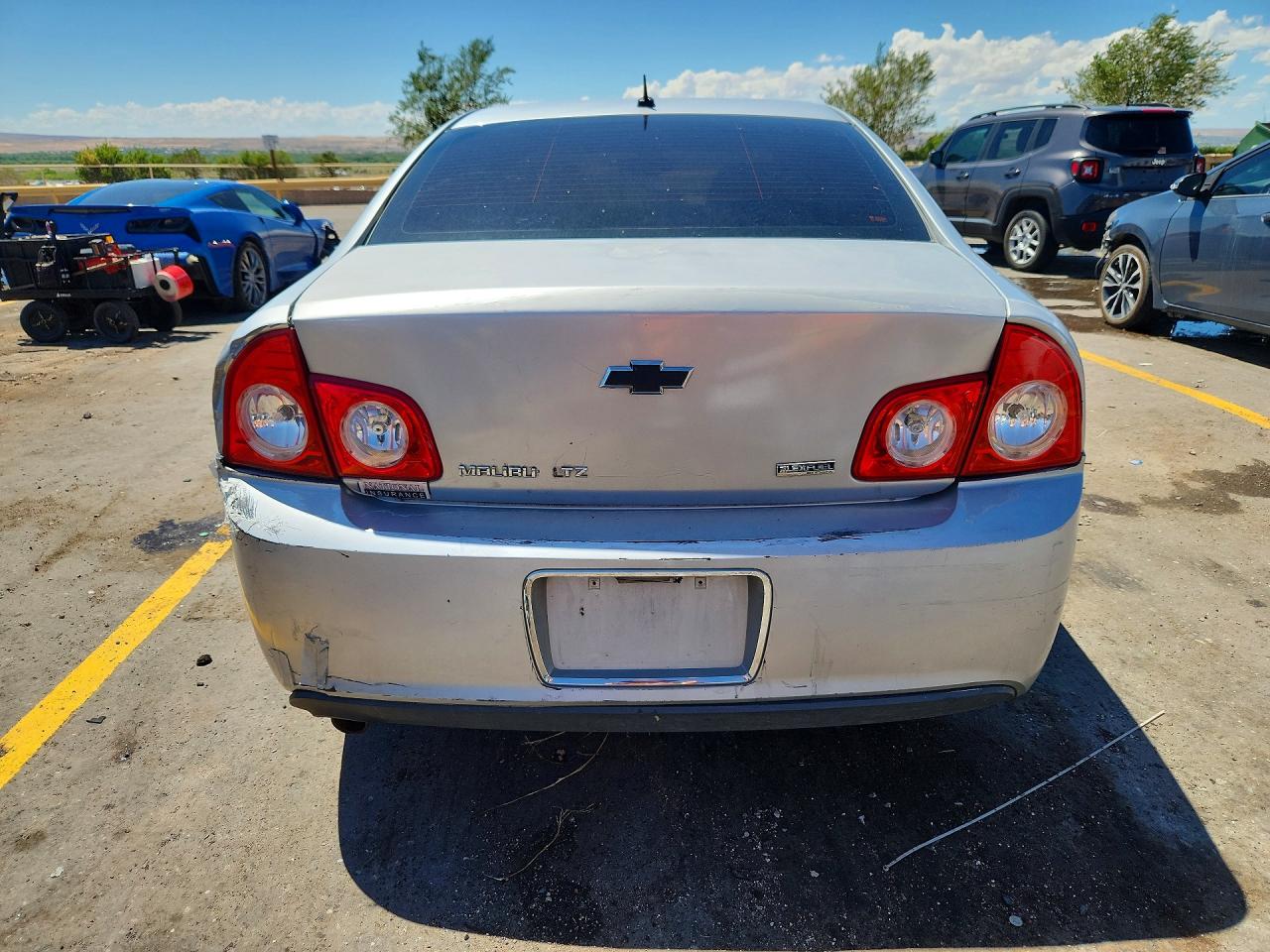 2011 Chevrolet Malibu Ltz Silver vin: 1G1ZE5EU4BF374699