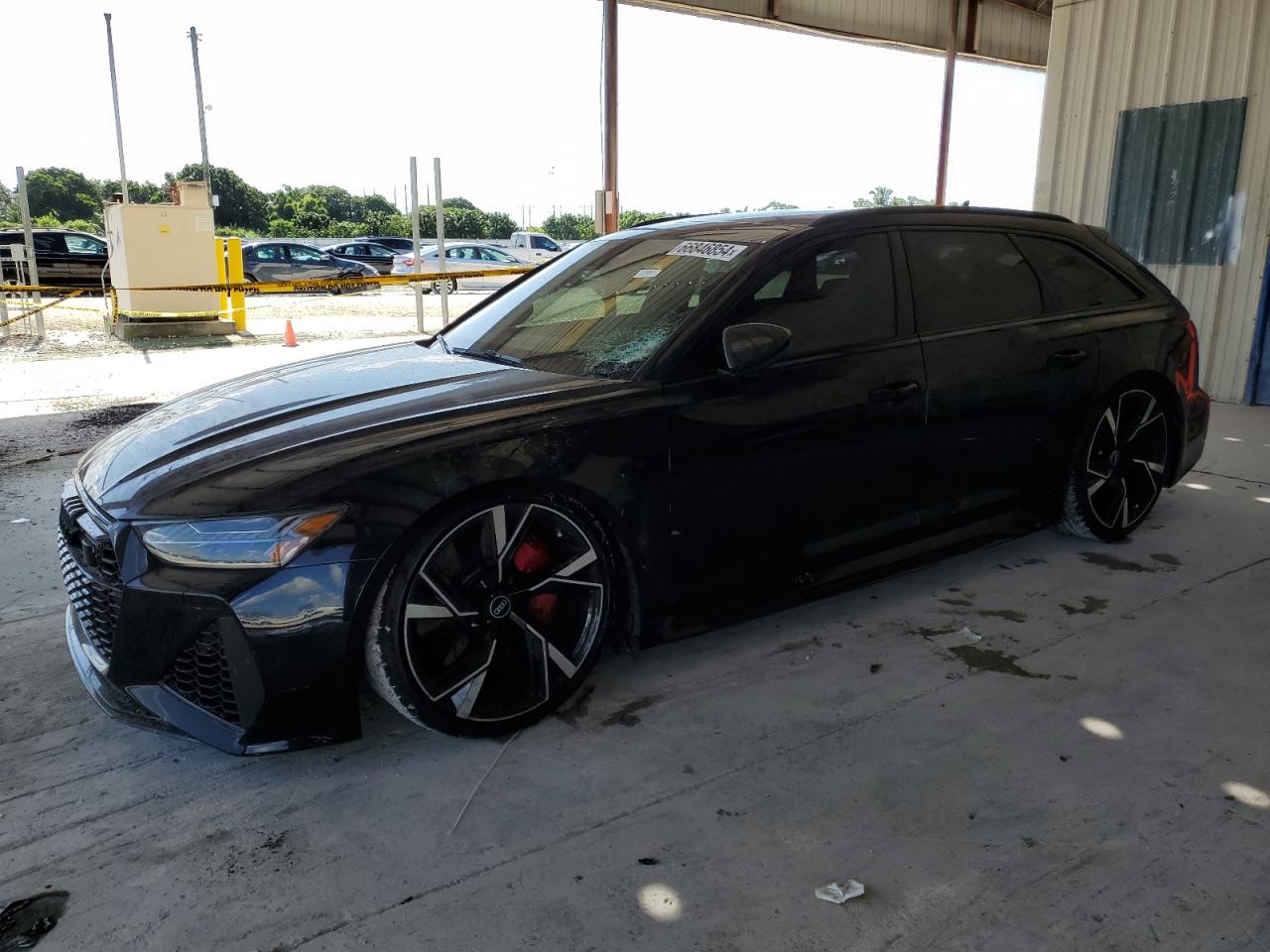 2021 Audi Rs6    Черный vin: WUA1CBF25MN904227