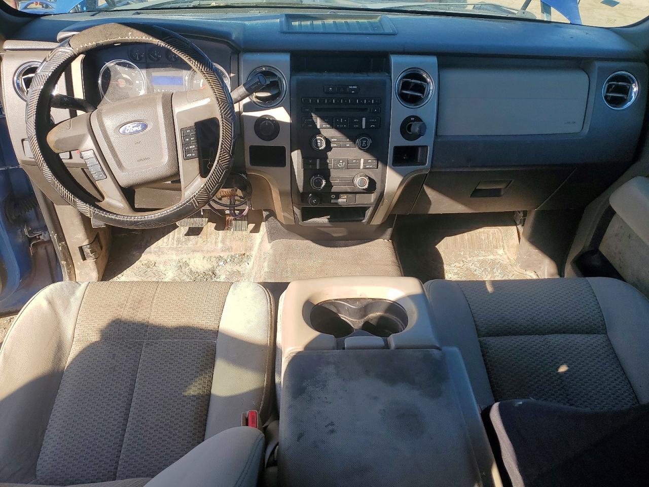 2010 Ford F150 Super Cab Blue vin: 1FTVX1EVXAKE35559