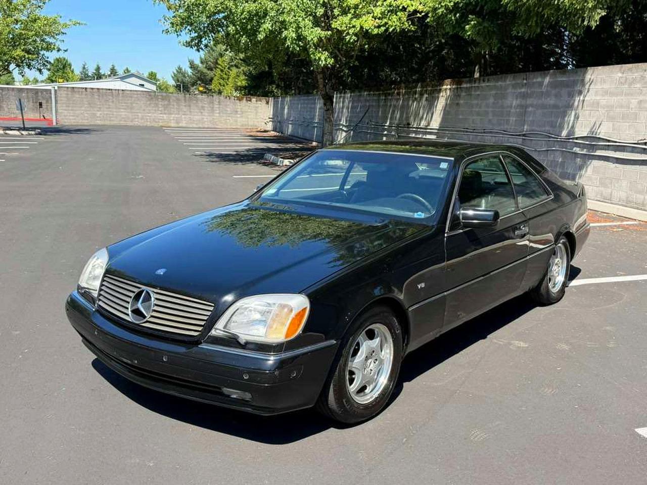 1997 Mercedes-benz S 500 Black vin: WDBGA70G3VA369310
