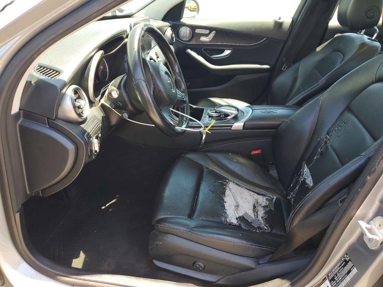 2015 Mercedes-benz C 300 Silver vin: 55SWF4JB3FU065661