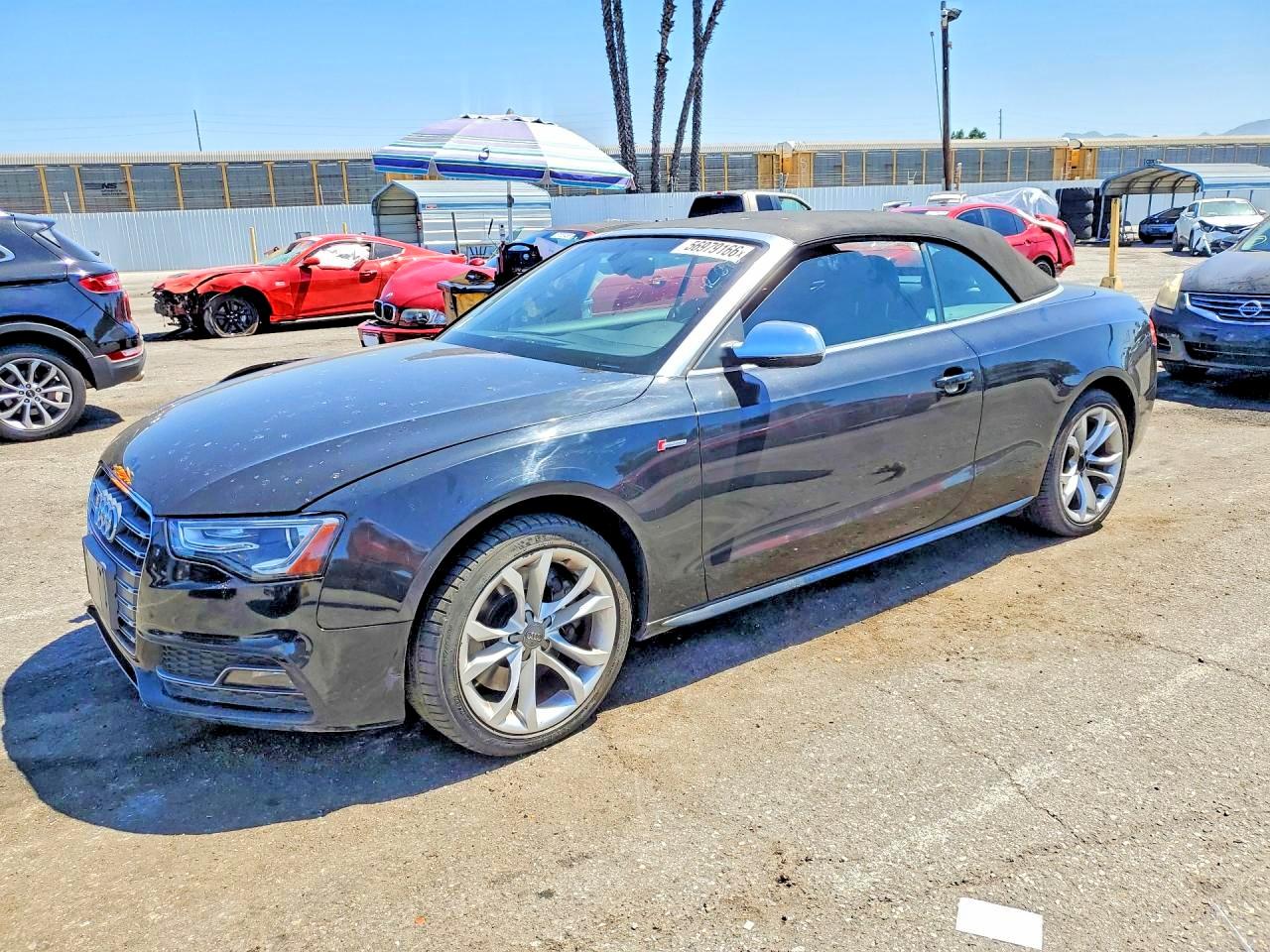 2013 Audi S5 Premium Plus Black vin: WAUCGAFH3DN012791