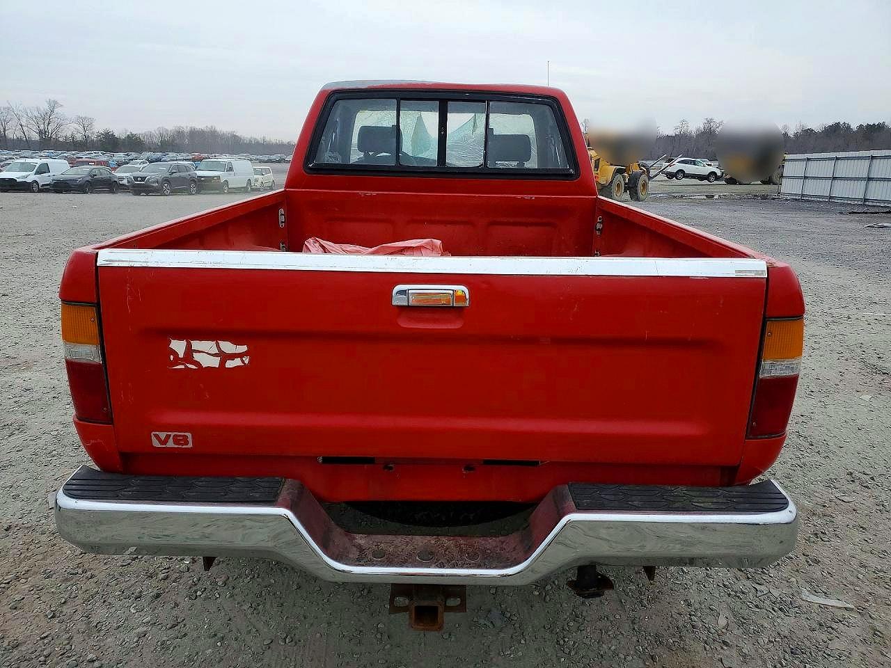 1989 Toyota Pickup Deluxe V6 Red vin: JT4VN13D6K5008928