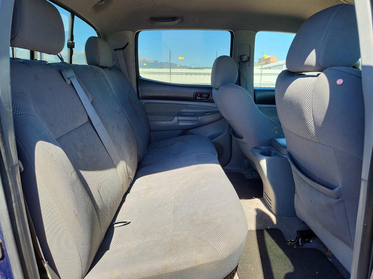 2007 Toyota Tacoma Double Cab Blue vin: 5TELU42N37Z403630