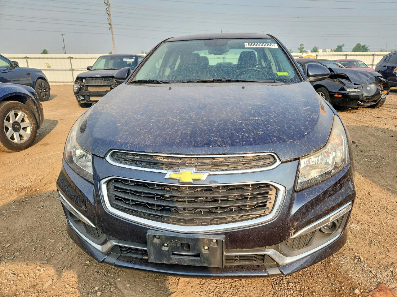 2015 Chevrolet Cruze Ltz Blue vin: 1G1PG5SBXF7129815