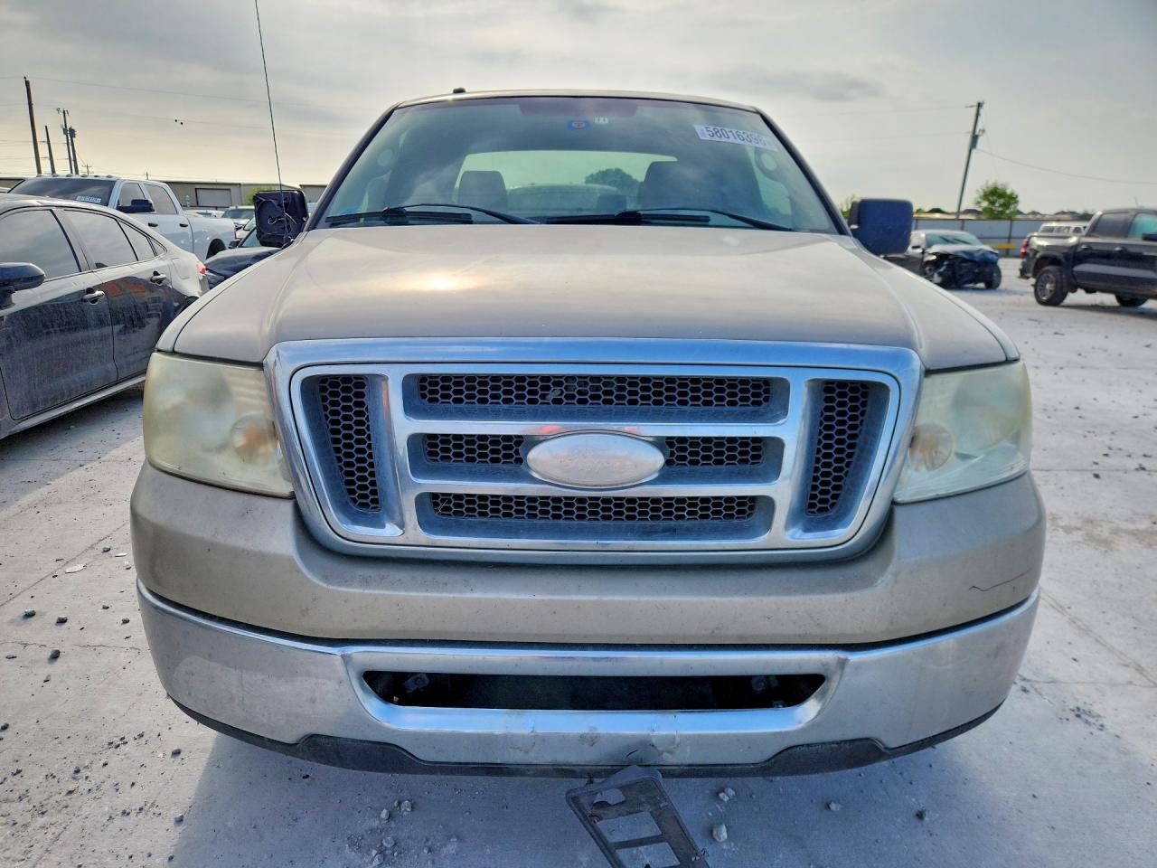 2007 Ford F150 Tan vin: 1FTRX12W87FA65549
