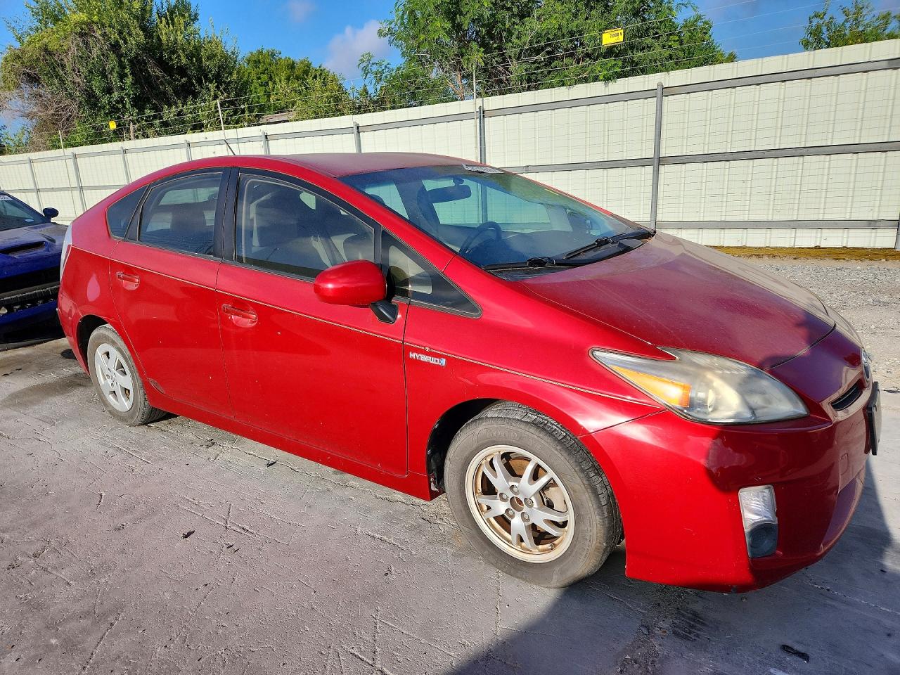 2010 Toyota Prius Iii Red vin: JTDKN3DU1A0115667