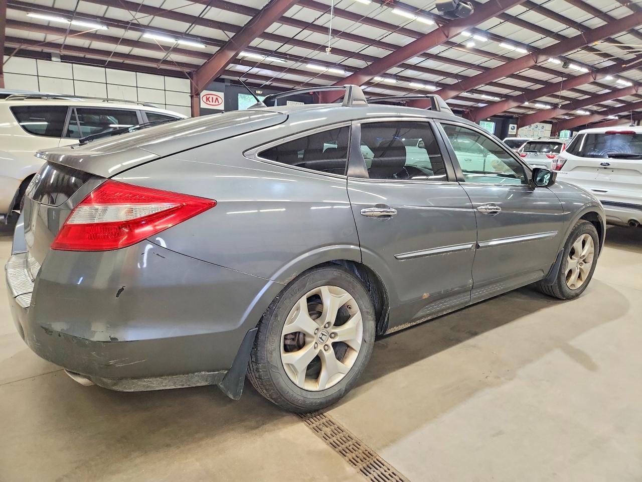 2011 Honda Accord Crosstour Exl Gray vin: 5J6TF2H5XBL002759