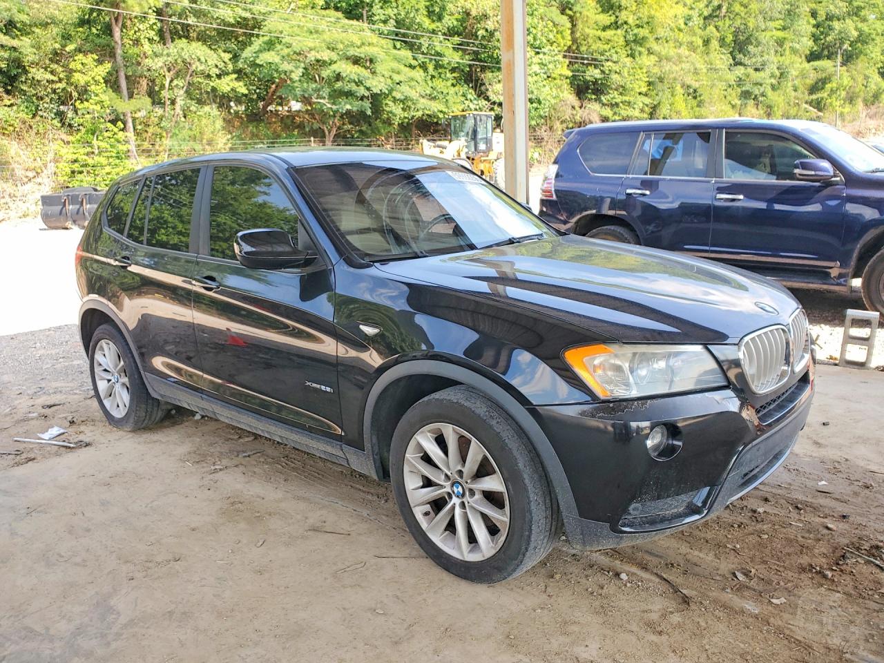 2013 Bmw X3 Xdrive28i Black vin: 5UXWX9C55D0A24206