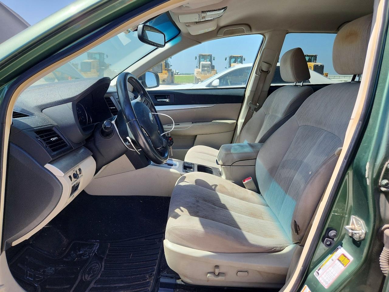 2013 Subaru Outback 2.5i Premium Green vin: 4S4BRBCC0D3208234