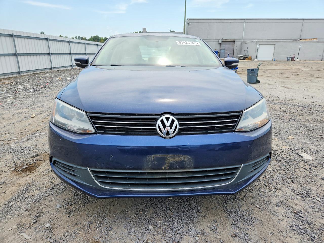2014 Volkswagen Jetta Se Синий vin: 3VWD17AJ8EM444145