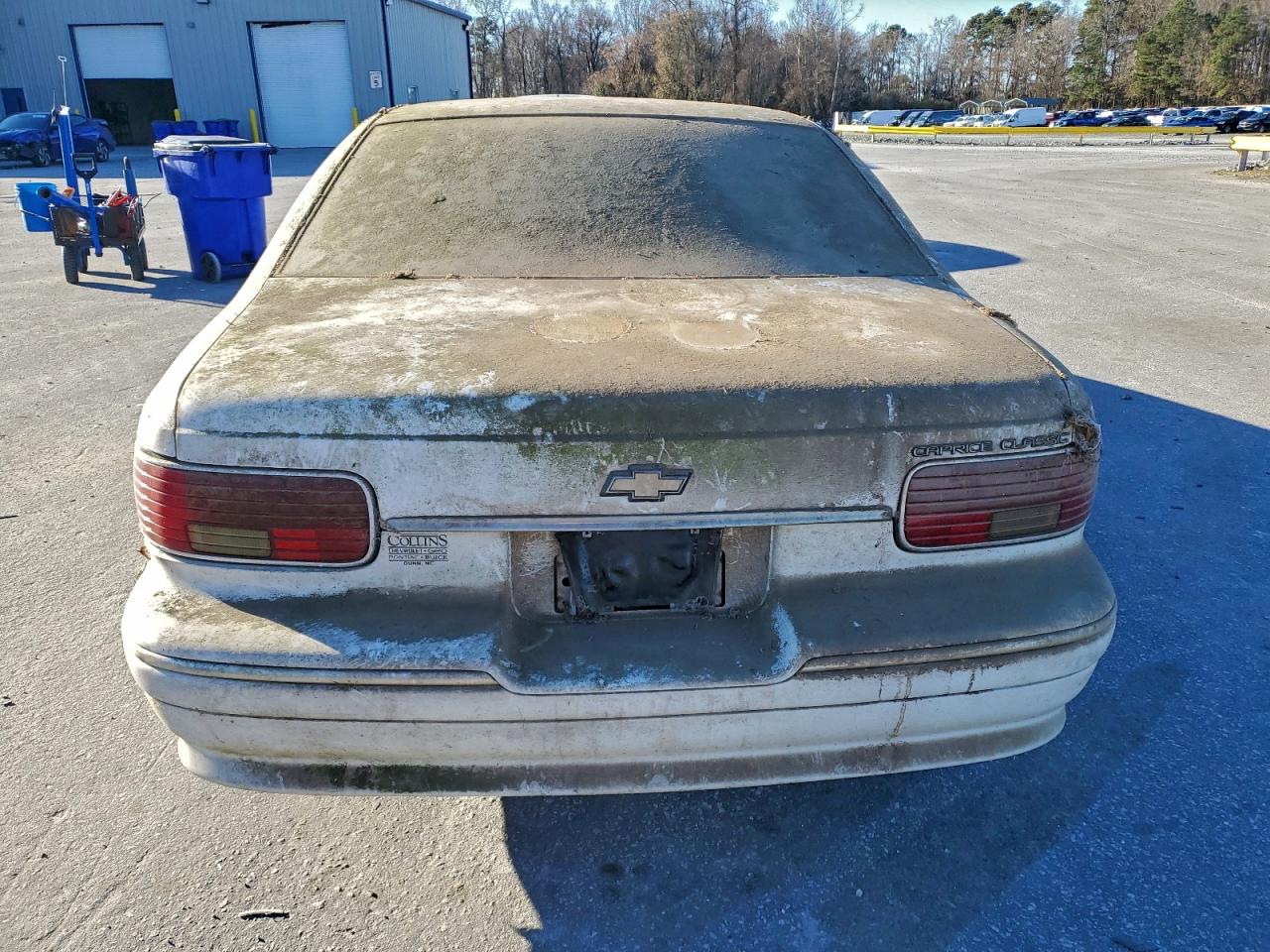 1996 Chevrolet Caprice Classic White vin: 1G1BL52W7TR185008