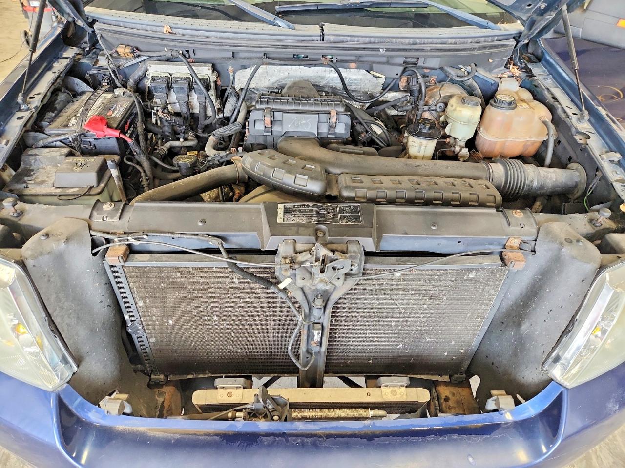 2007 Ford F150 Blue vin: 1FTPX14V37FB18153