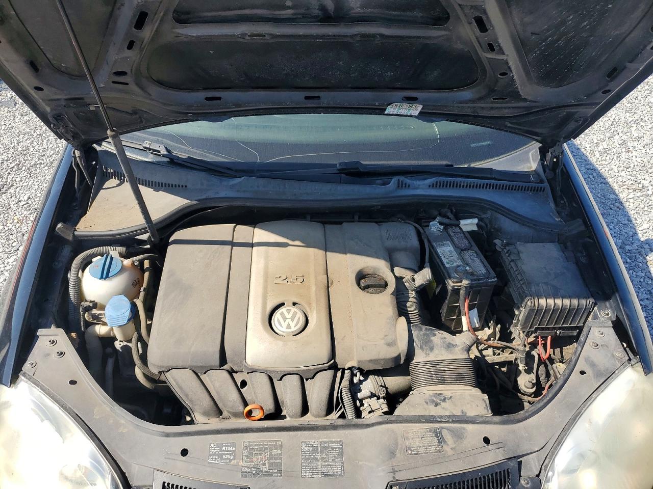 2006 Volkswagen Jetta Value Черный vin: 3VWPF71KX6M846385