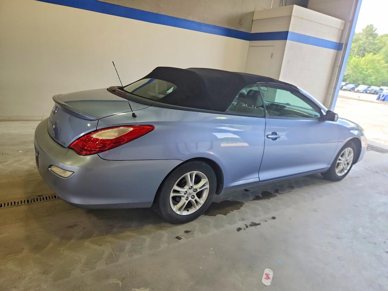 2008 Toyota Camry Solara Se V6 Blue vin: 4T1FA38P58U150034