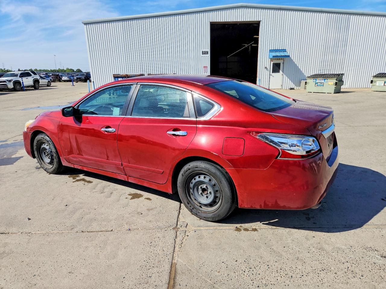 2015 Nissan Altima 2.5 S Maroon vin: 1N4AL3AP0FC499257