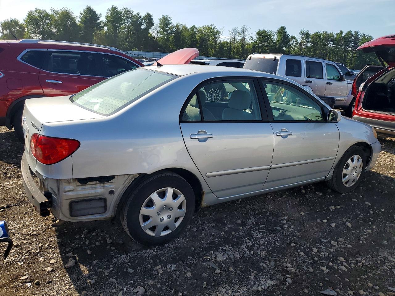 2007 Toyota Corolla Le Silver vin: 1NXBR32E77Z841482