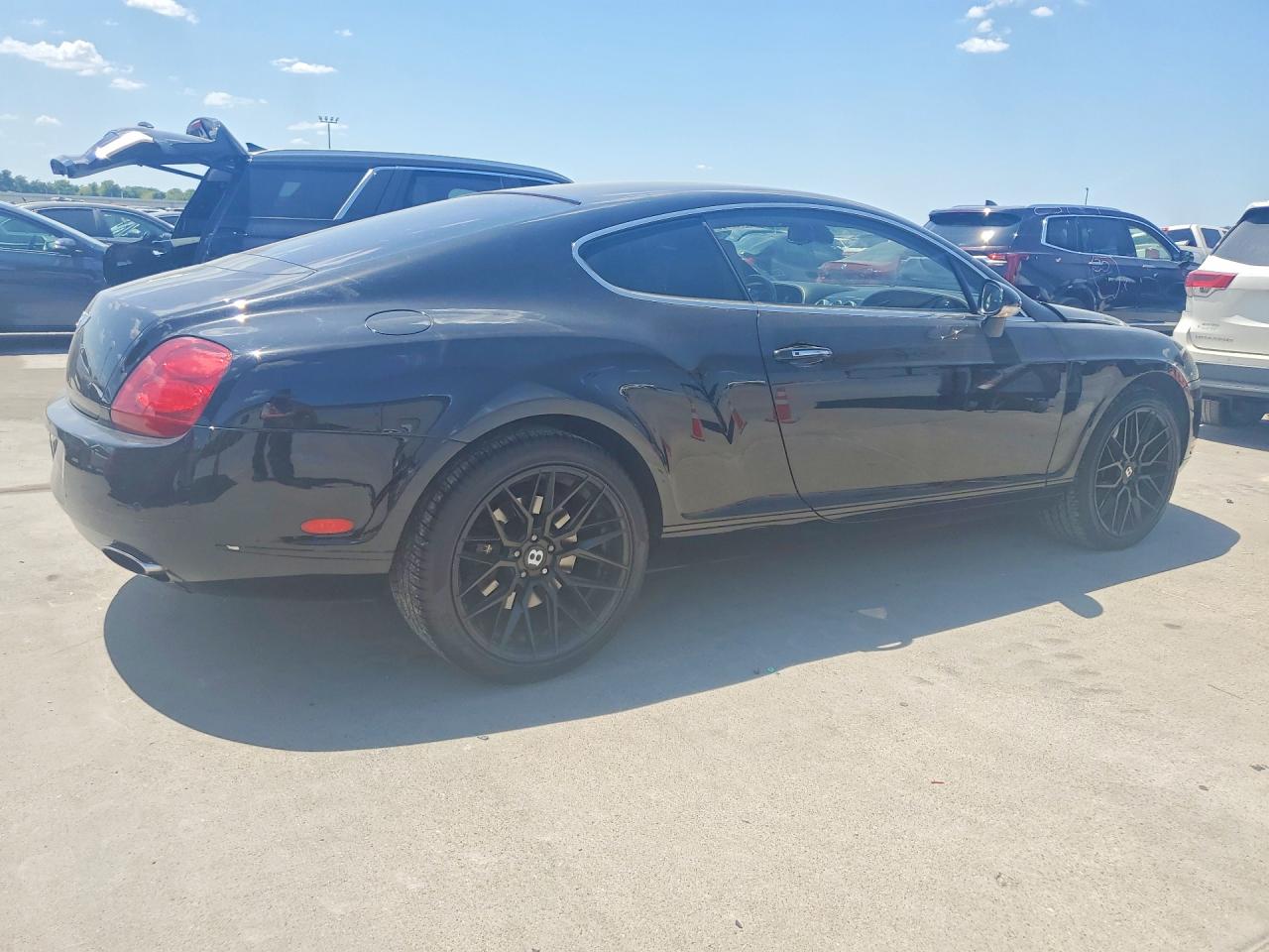 2005 Bentley Continental Gt Black vin: SCBCR63W35C027577