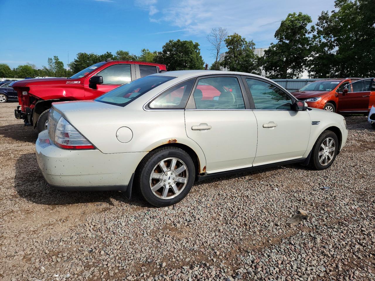 2008 Ford Taurus Sel White vin: 1FAHP24WX8G156726