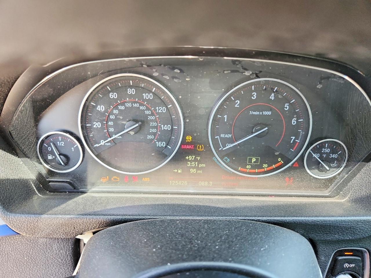 2014 Bmw 428 I Синий vin: WBA3N7C54EK221849