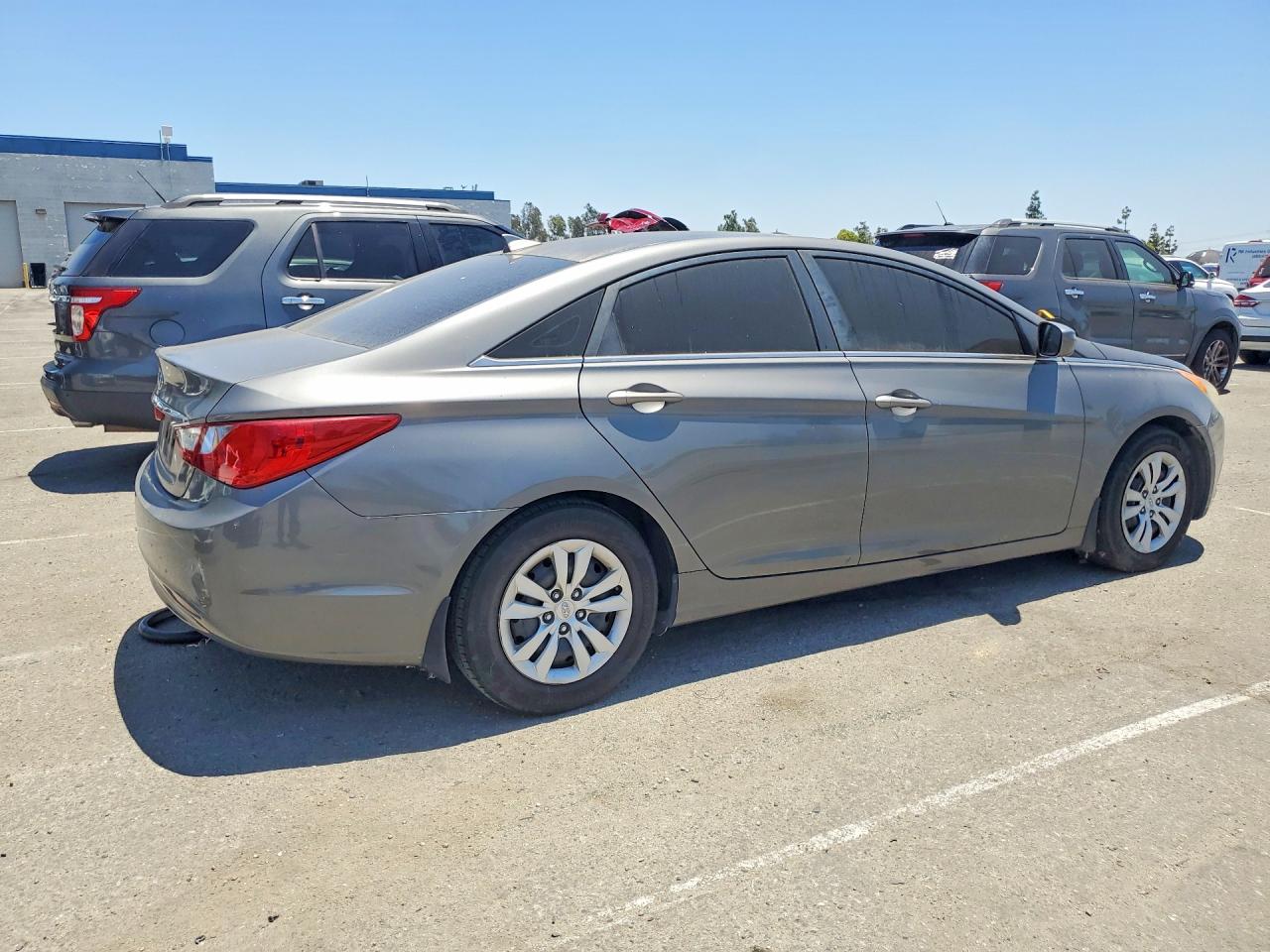 2013 Hyundai Sonata Gls Gray vin: 5NPEB4AC2DH568324
