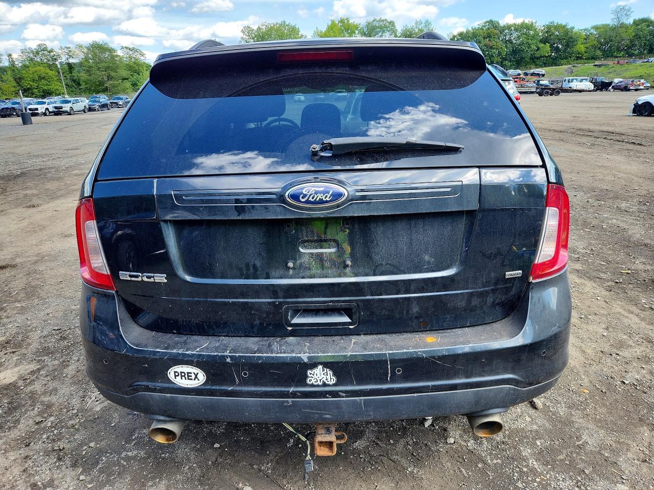 2013 Ford Edge Se Black vin: 2FMDK4GC1DBC63990