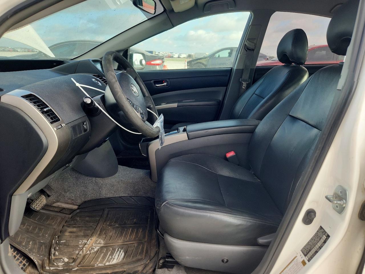 2008 Toyota Prius Touring White vin: JTDKB20U383440905