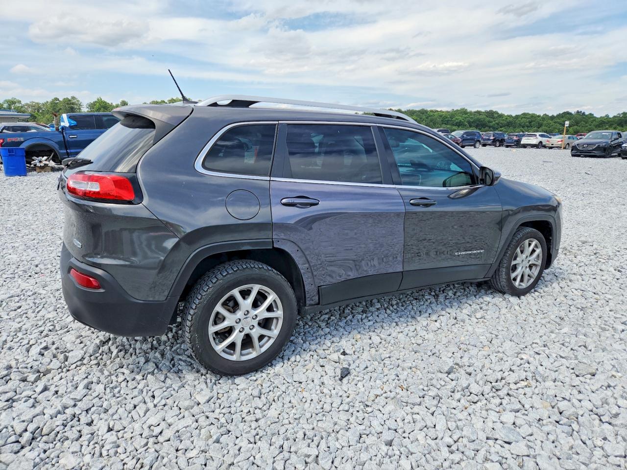 2014 Jeep Cherokee Latitude Charcoal vin: 1C4PJLCB1EW299495