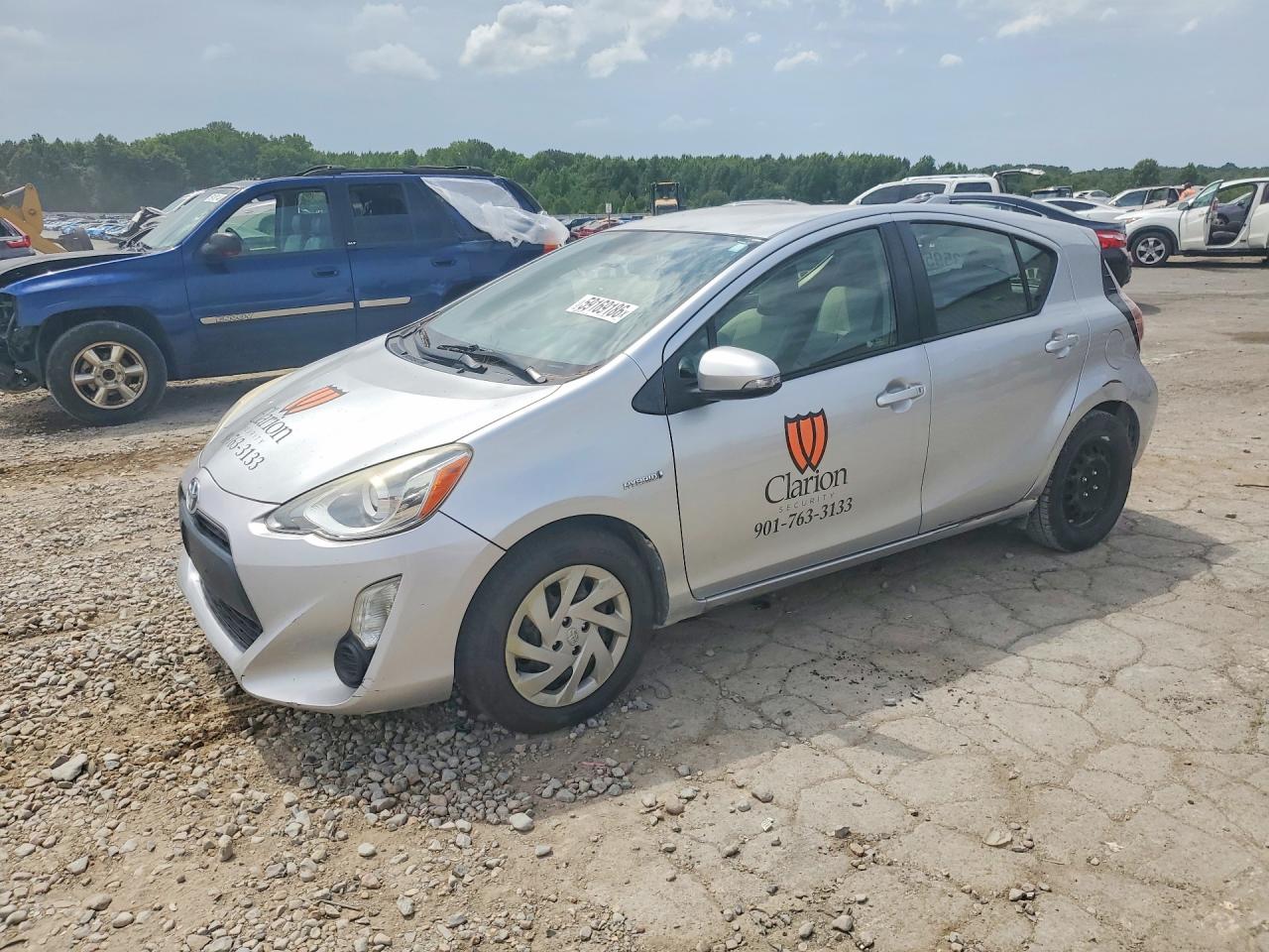 2015 Toyota Prius C One Silver vin: JTDKDTB39F1583595