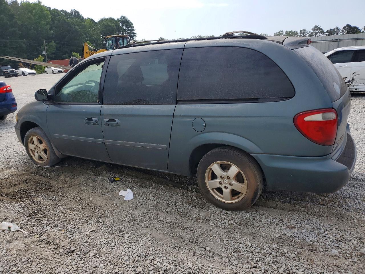 2006 Dodge Grand Caravan Sxt Синий vin: 2D4GP44L76R719107