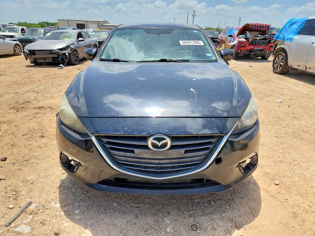 2015 Mazda 3 Sport Black vin: 3MZBM1U77FM201388