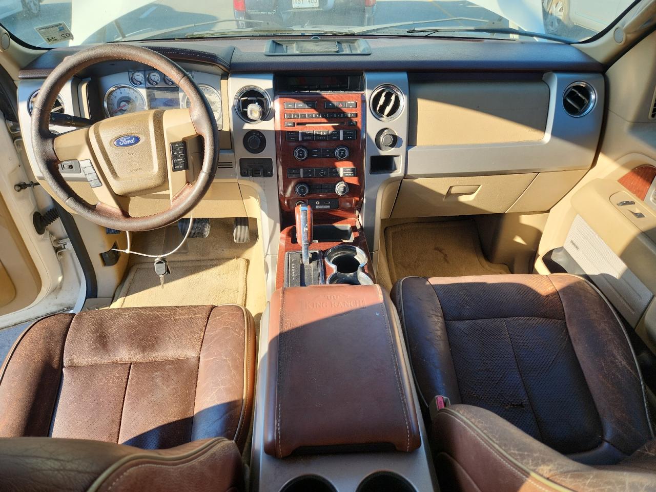 2010 Ford F150 Supercrew Белый vin: 1FTFW1EV5AKA16266