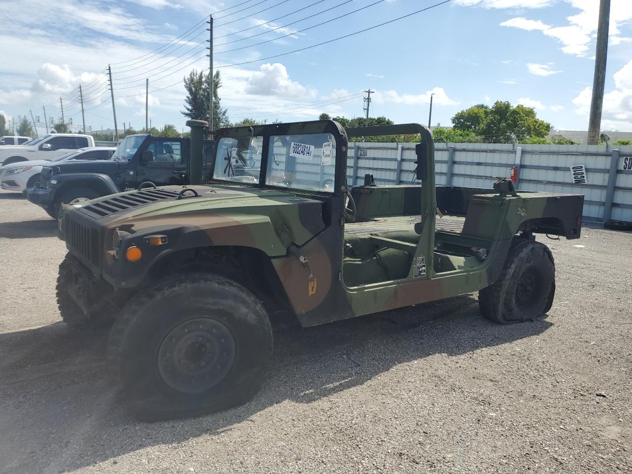 2000 Hummer H1 Green vin: 188740