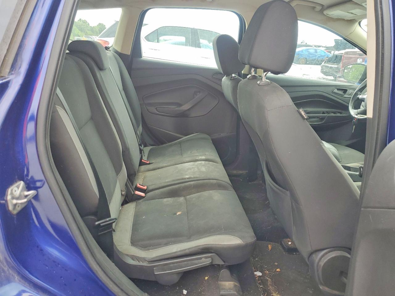 2016 Ford Escape S Blue vin: 1FMCU0F74GUC05423