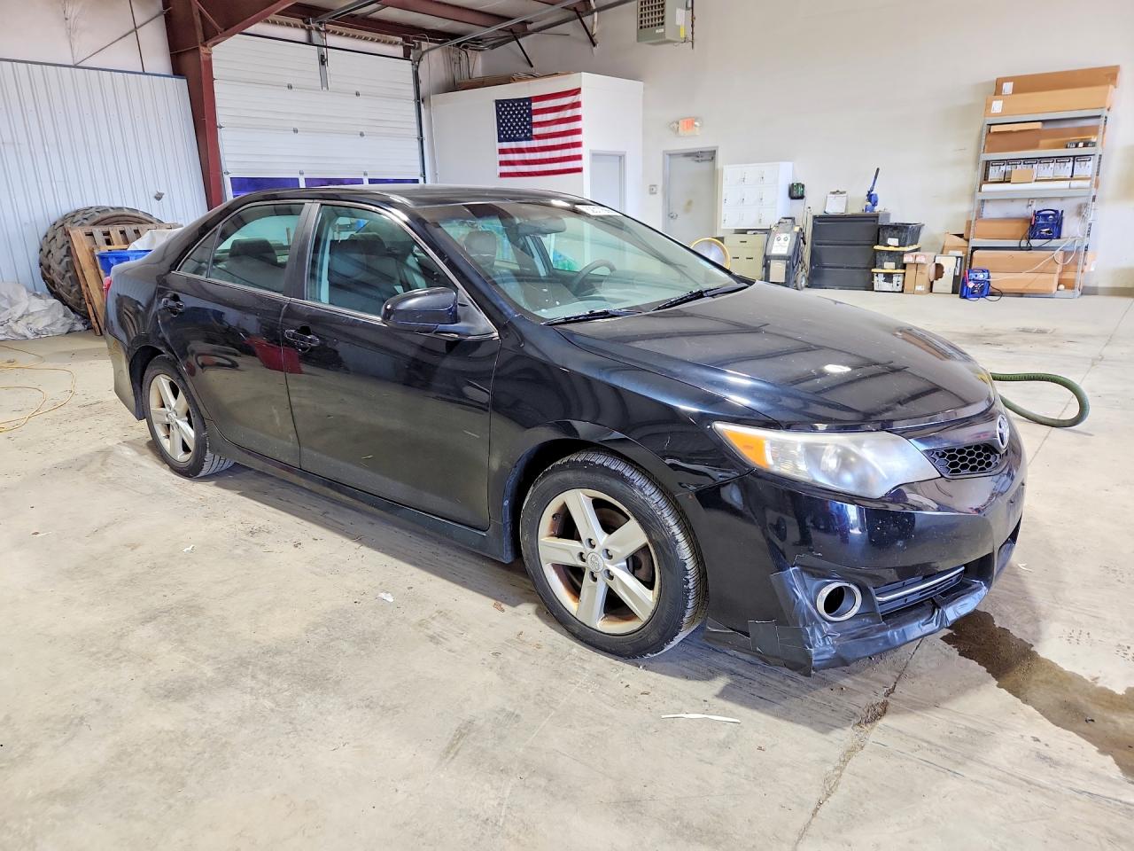 2012 Toyota Camry Se Черный vin: 4T1BF1FK7CU571306