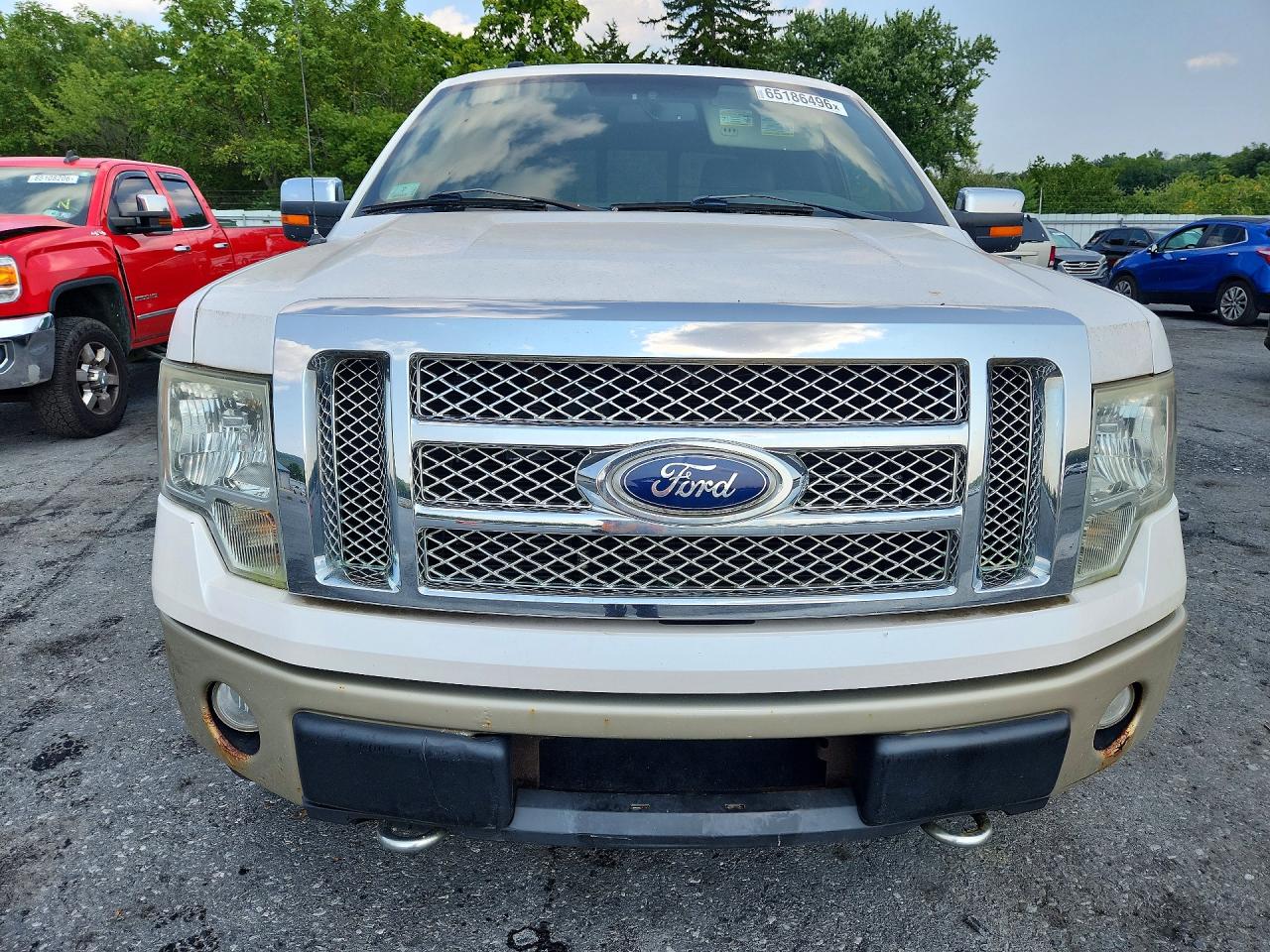 2010 Ford F150 Supercrew White vin: 1FTFW1EV7AFC87435