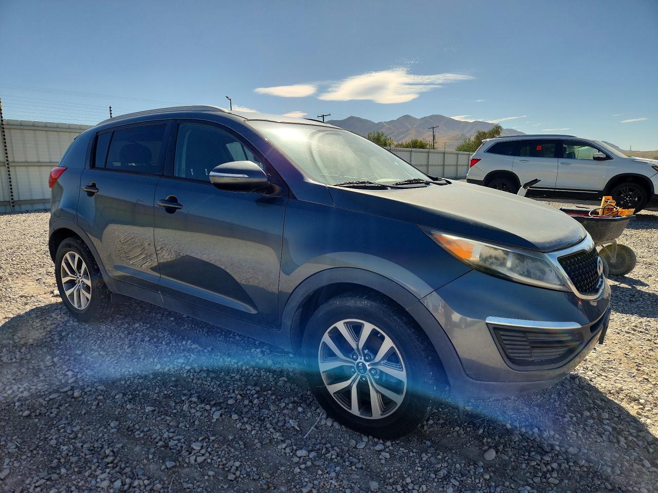 2014 Kia Sportage Lx Green vin: KNDPB3AC3E7550312