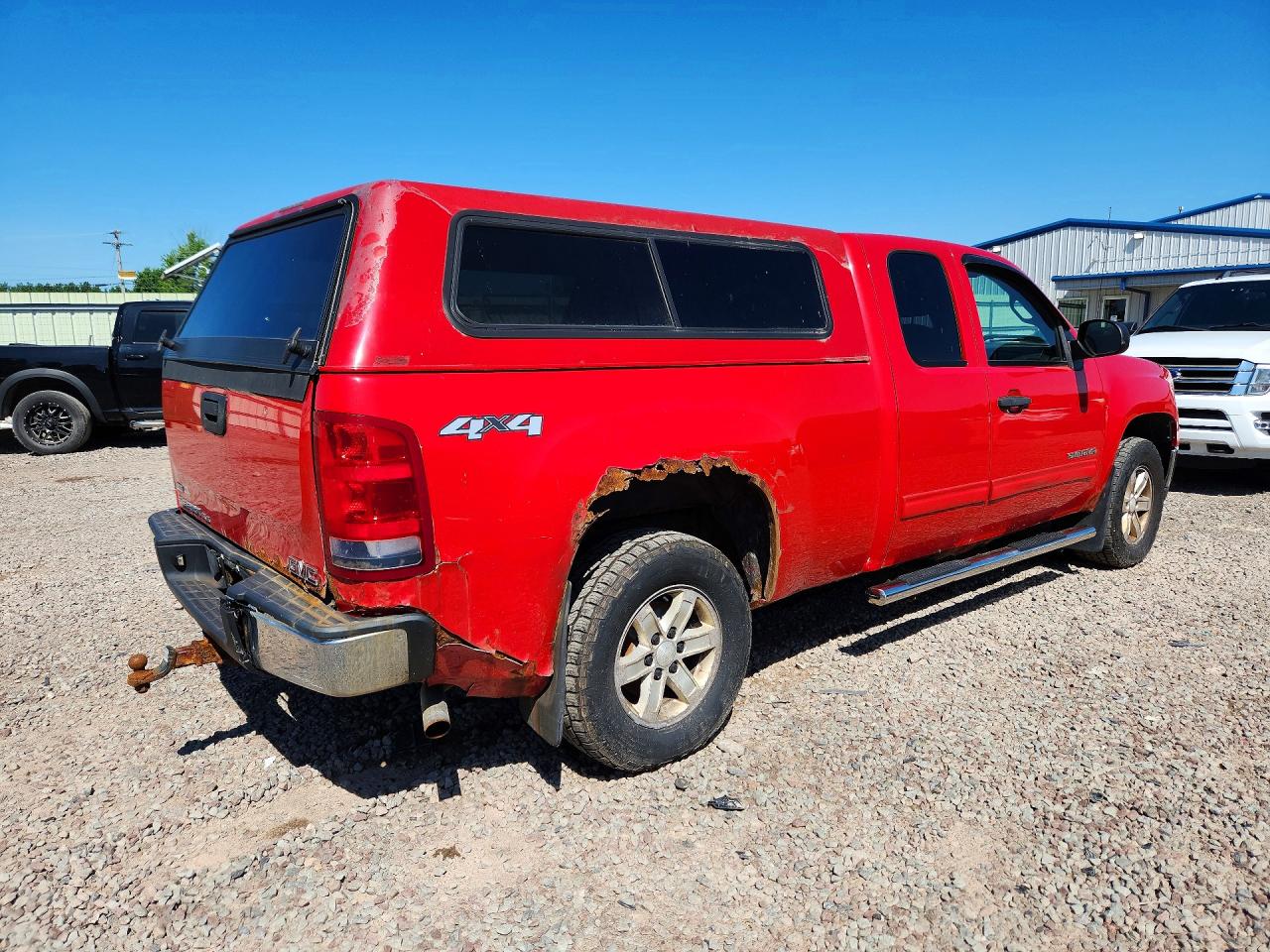 2010 Gmc Sierra K1500 Sle Red vin: 1GTSKVE39AZ278847