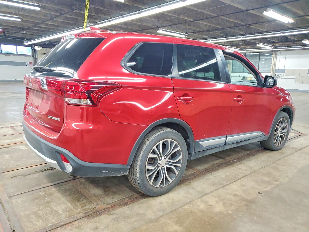 2018 Mitsubishi Outlander Se Красный vin: JA4AZ3A31JZ057013