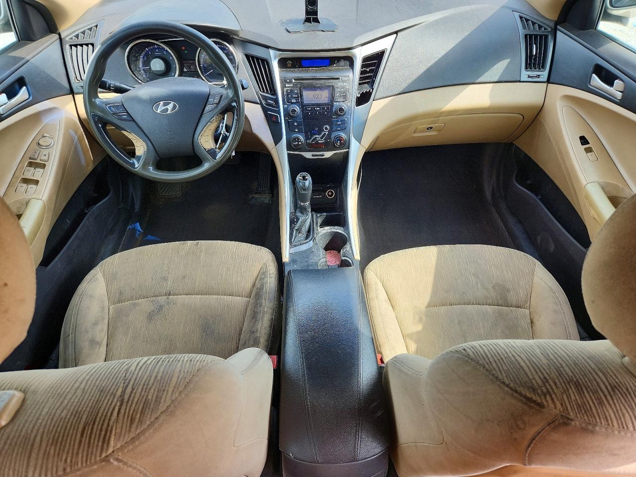 2011 Hyundai Sonata Gls Beige vin: 5NPEB4AC5BH225150