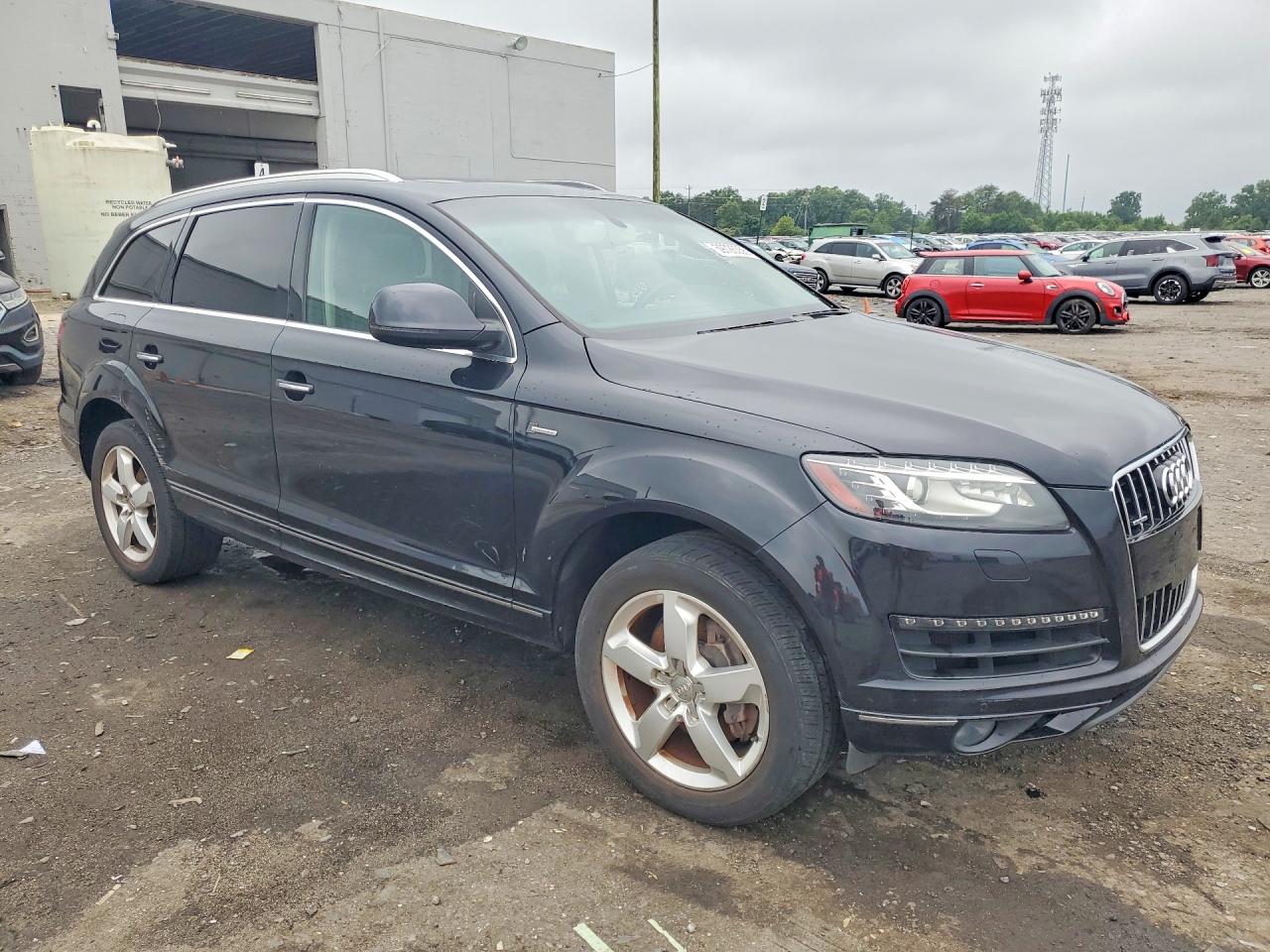 2015 Audi Q7 Premium Plus Black vin: WA1LGAFE6FD010173