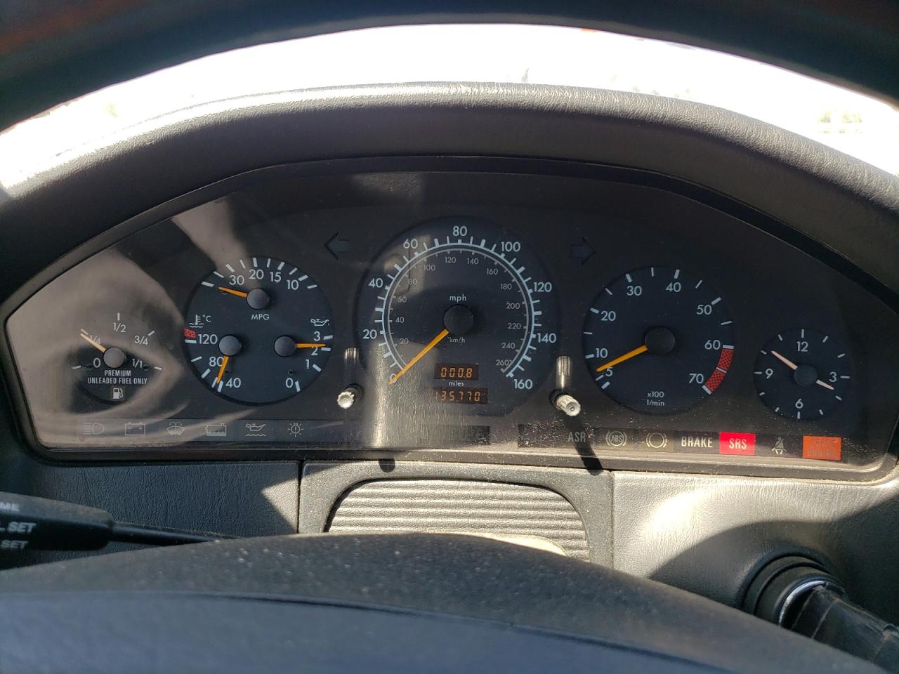 1997 Mercedes-benz S 500 Silver vin: WDBGA70G8VA373451