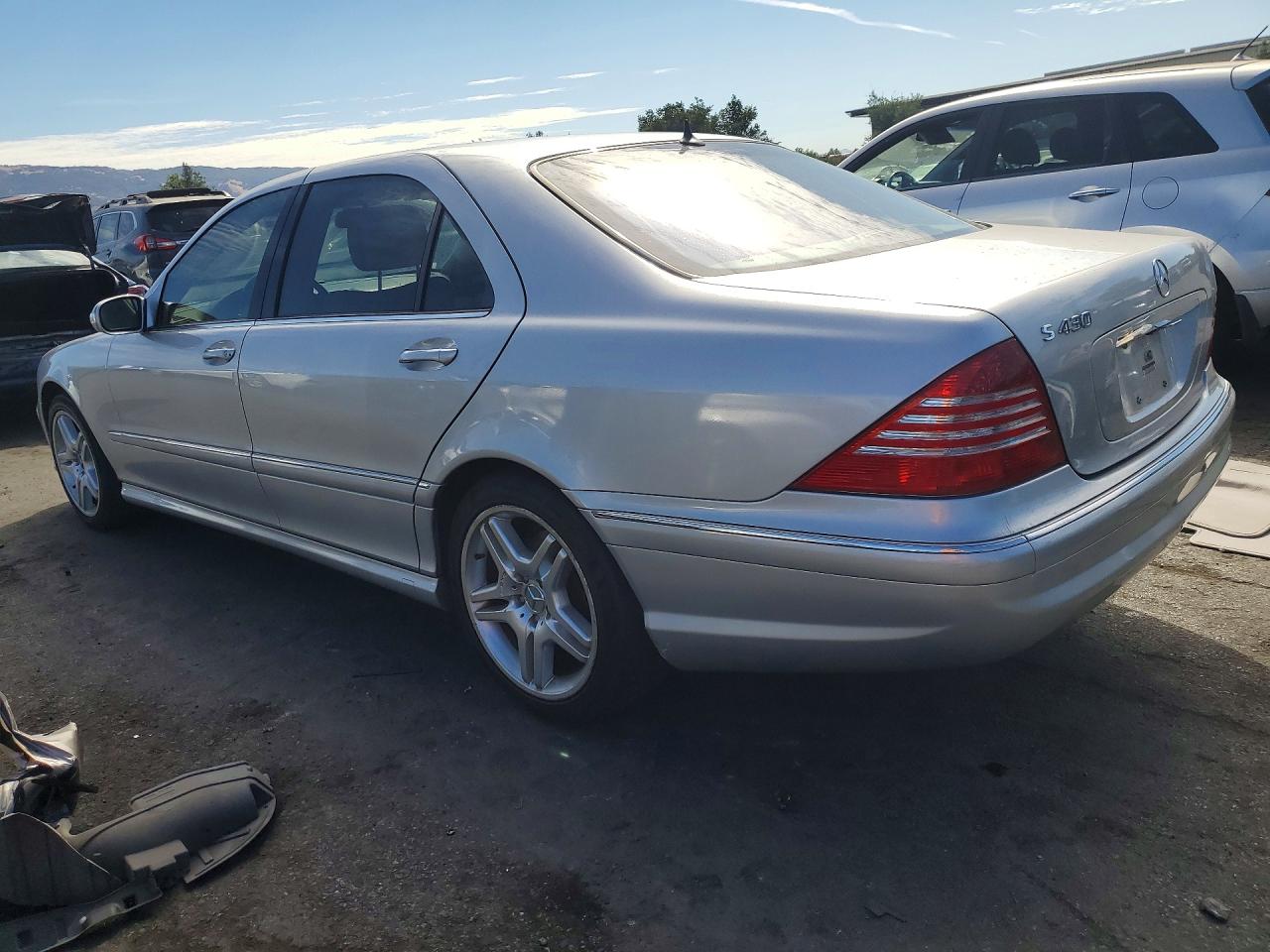 2006 Mercedes-benz S 430 Silver vin: WDBNG70J56A464891