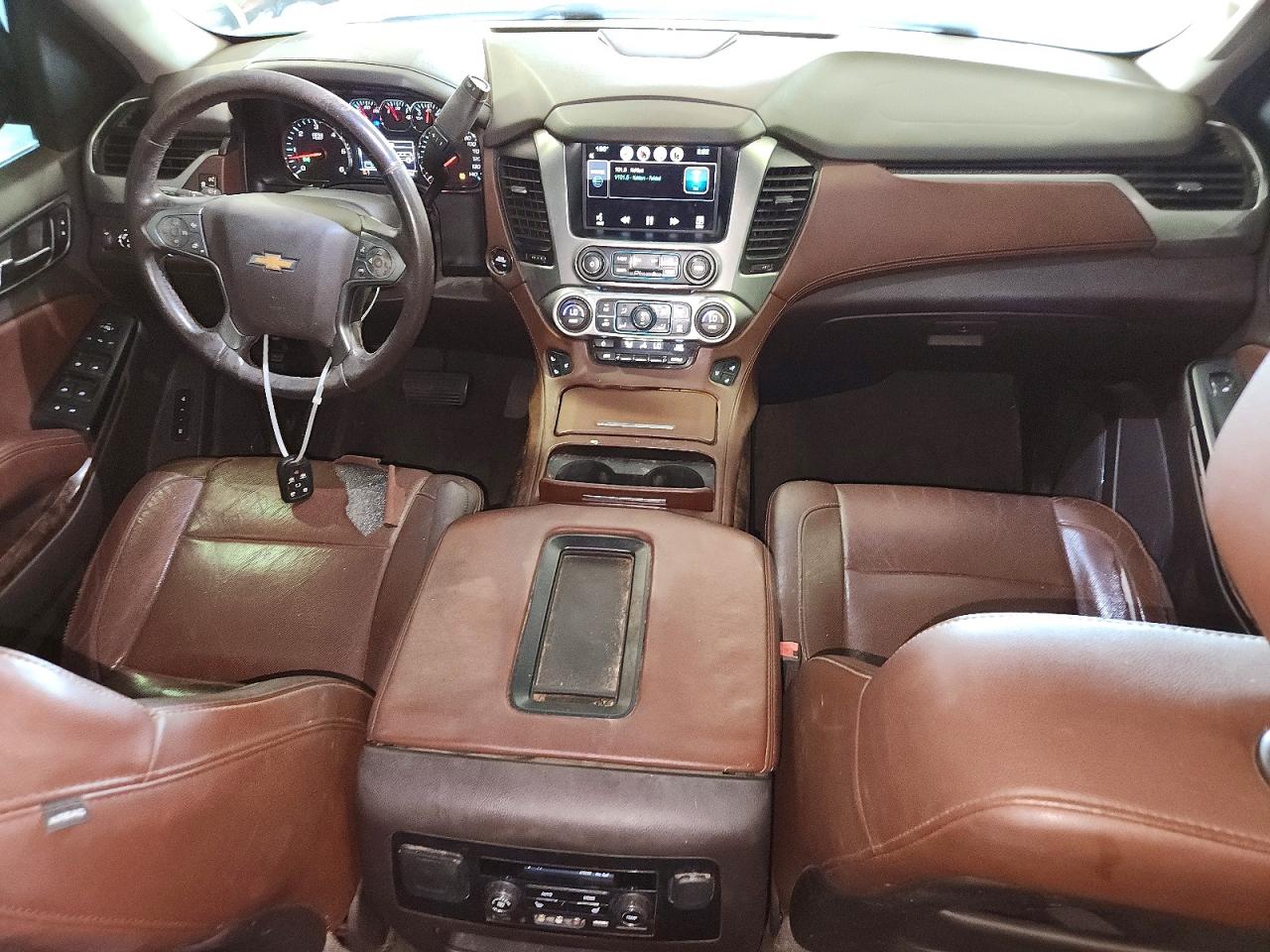 2015 Chevrolet Suburban K1500 Ltz Gray vin: 1GNSKKKC7FR142055