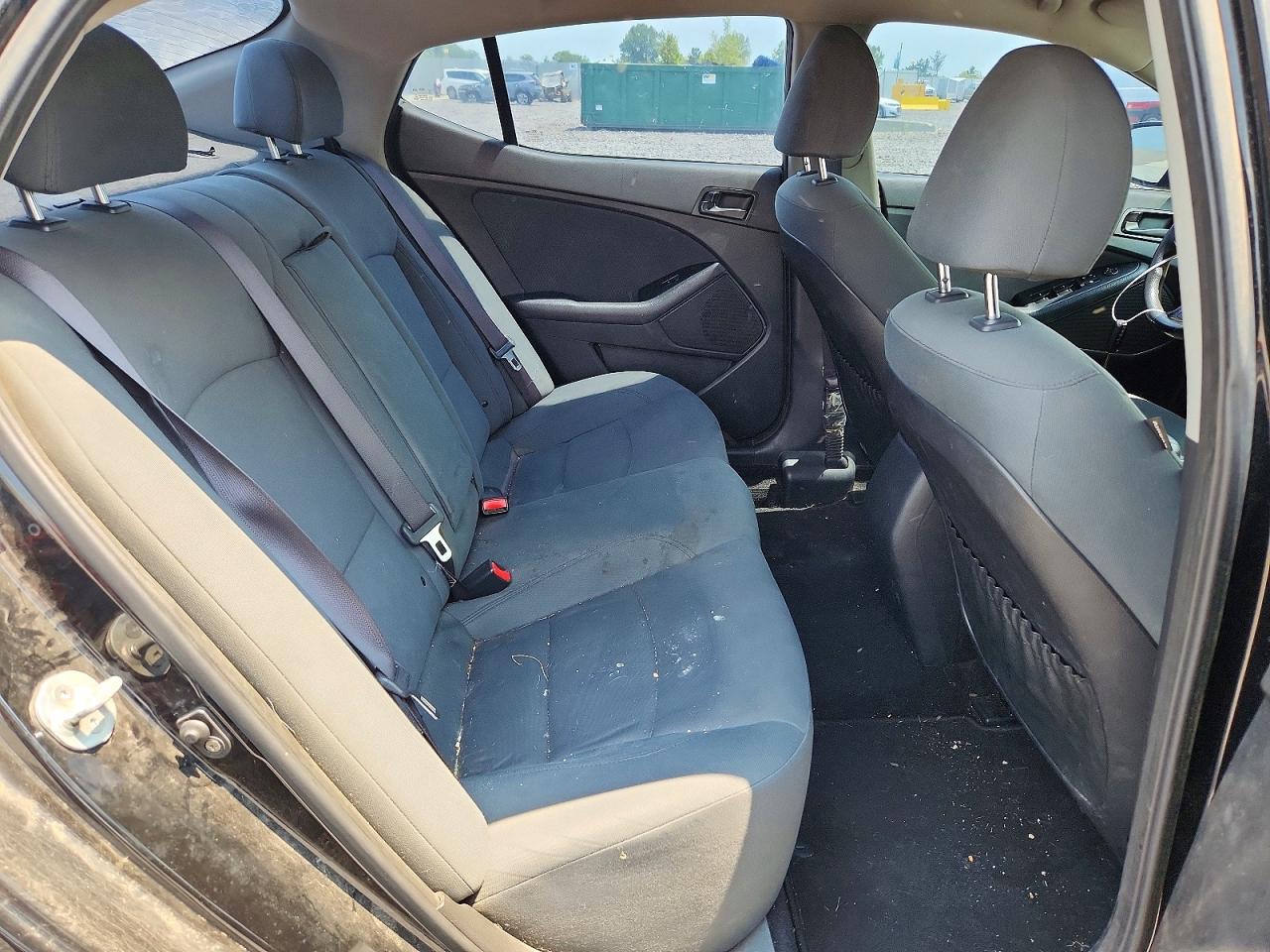 2015 Kia Optima Lx Black vin: KNAGM4A71F5659171